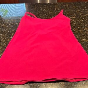 Lululemon Athletica Vibrant Pink Tank Top